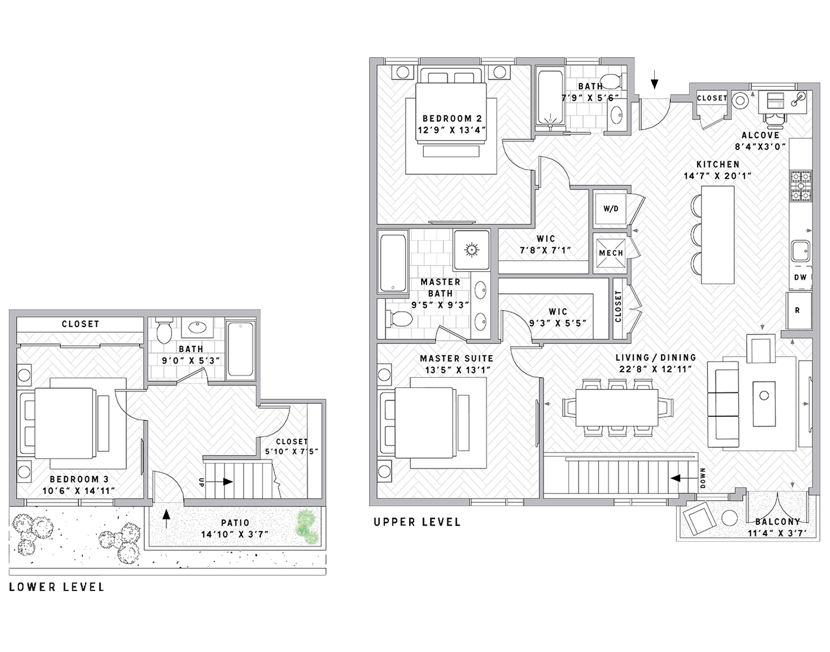 Plan TH4 3 Bedroom | 3 Bath